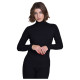 Target Γυναικεία μακρυμάνικη μπλούζα Turtleneck Long Sleeve "Rib Viscose"